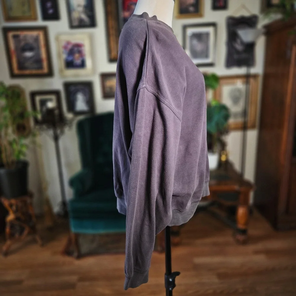 Hugo Boss Sweatshirt Vintage 90s XL Grey Embroidered Diamond Pullover Mens Rare